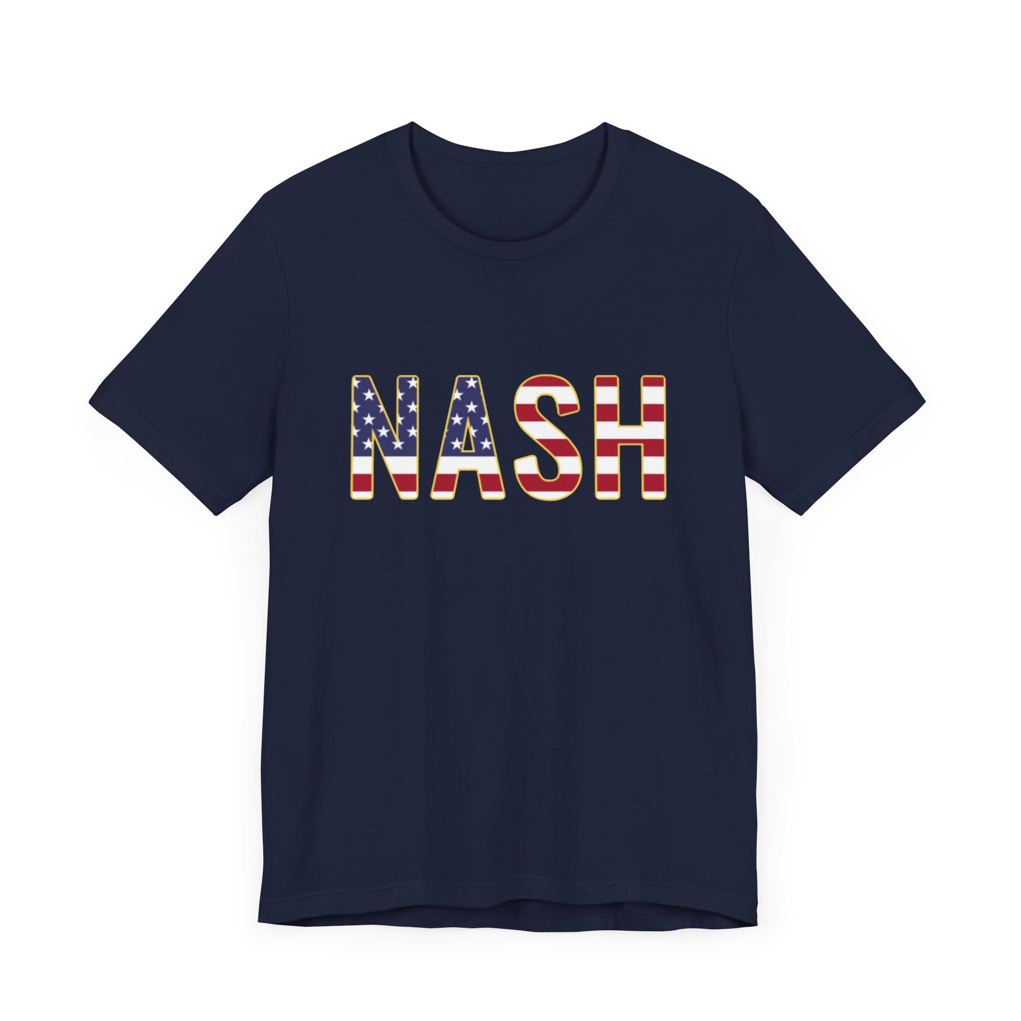 Nash American Flag Navy T Shirt