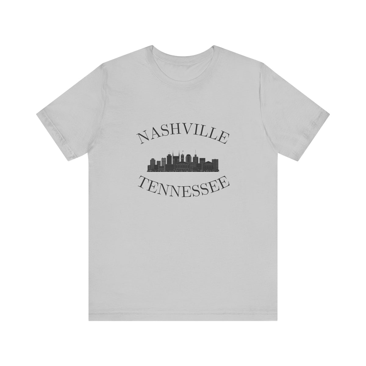 Nashville Tennessee Skyline Gray T Shirt