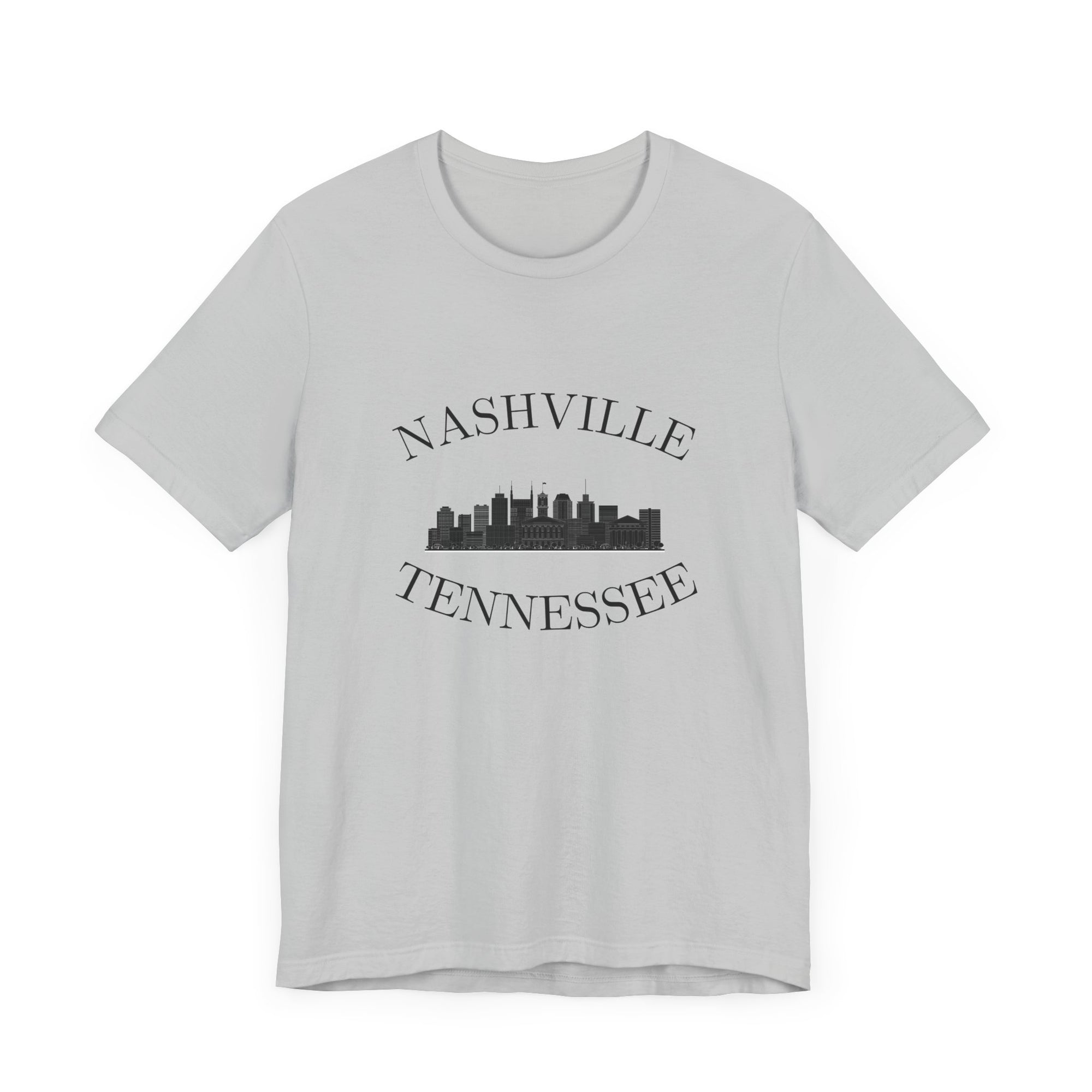 Nashville Tennessee Skyline Gray T Shirt