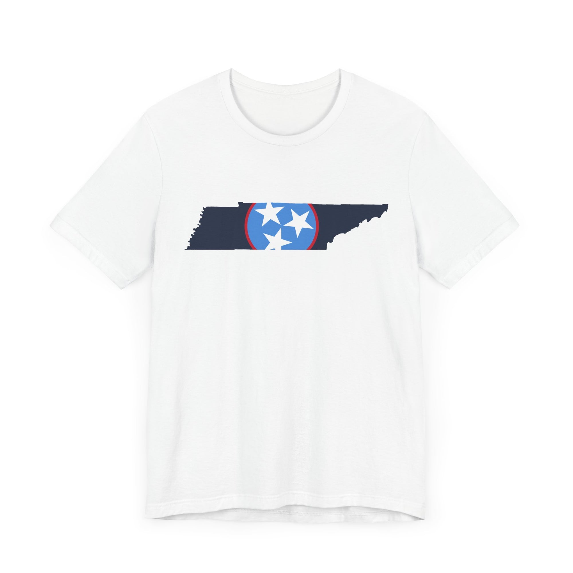 Nashville Titans Tennessee Flag White T Shirt