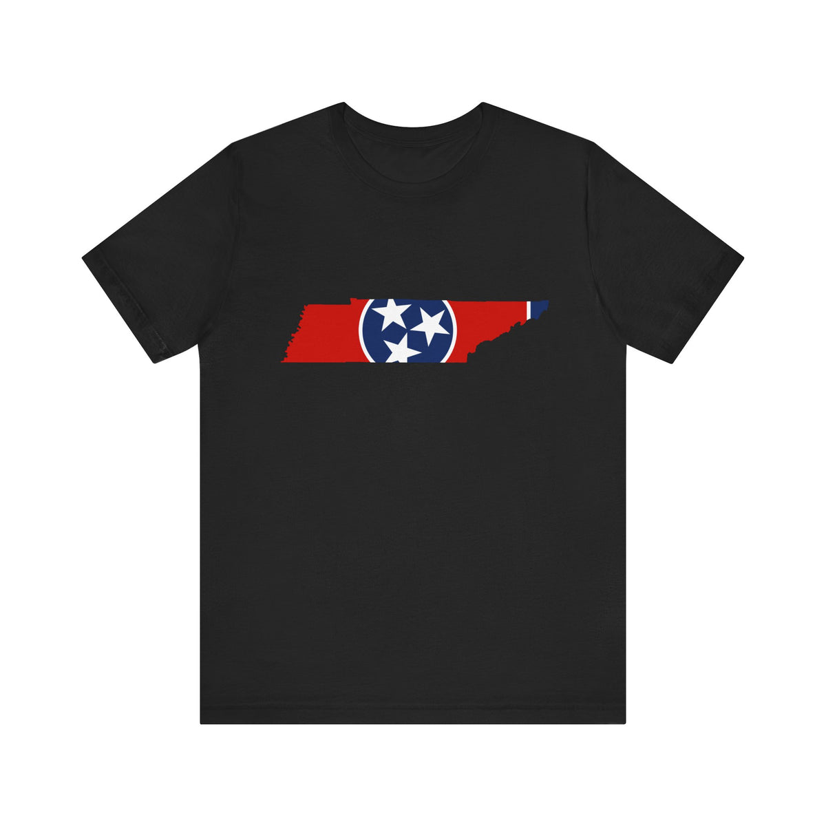 Tennessee Flag Black T-Shirt