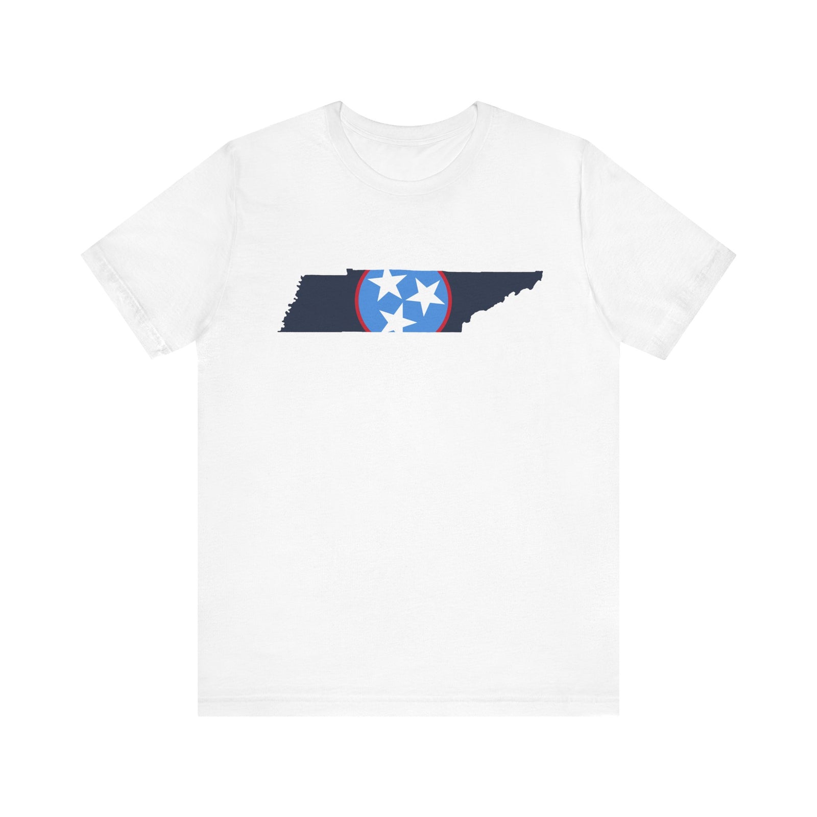 Nashville Titans Tennessee Flag White T Shirt