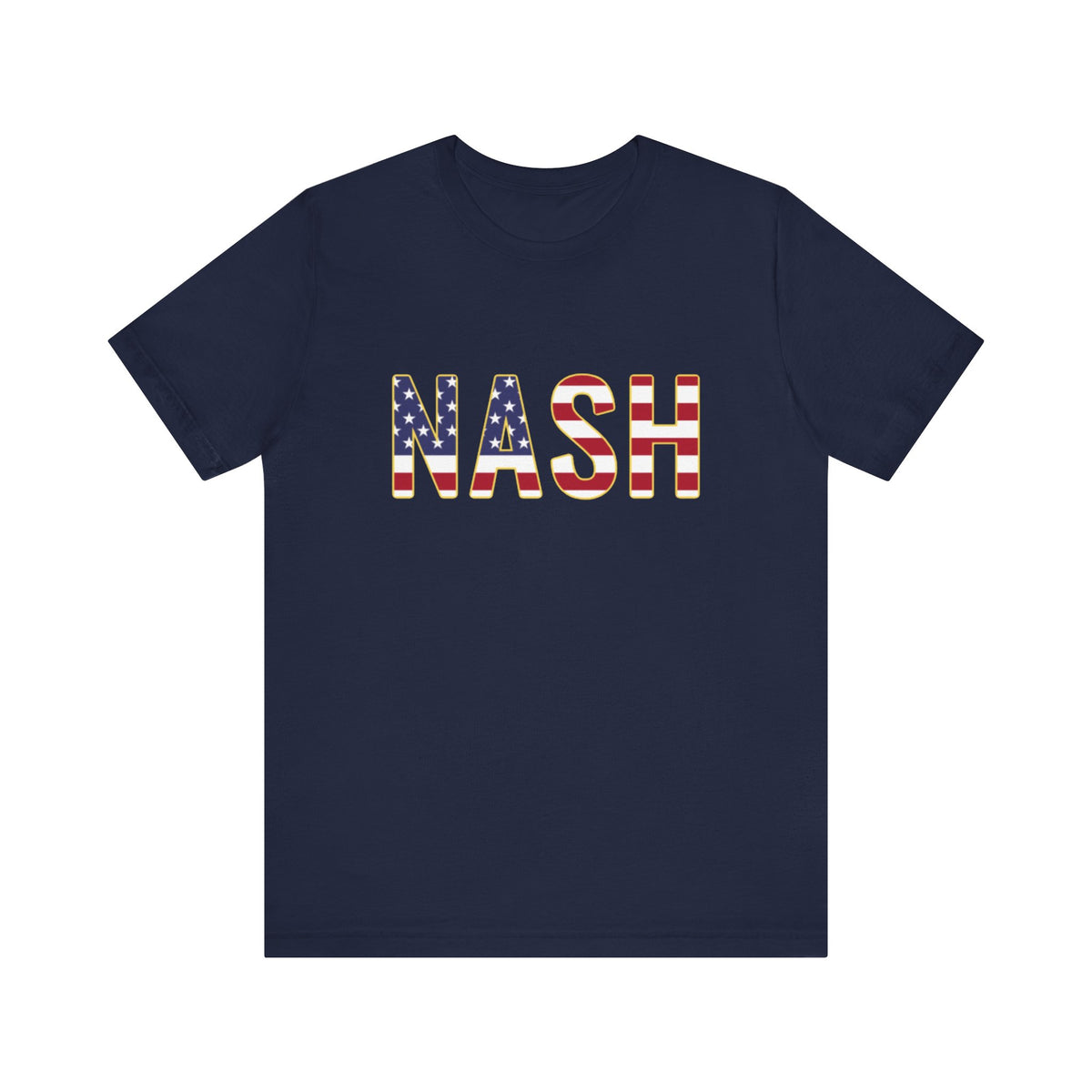 Nash American Flag Navy T Shirt