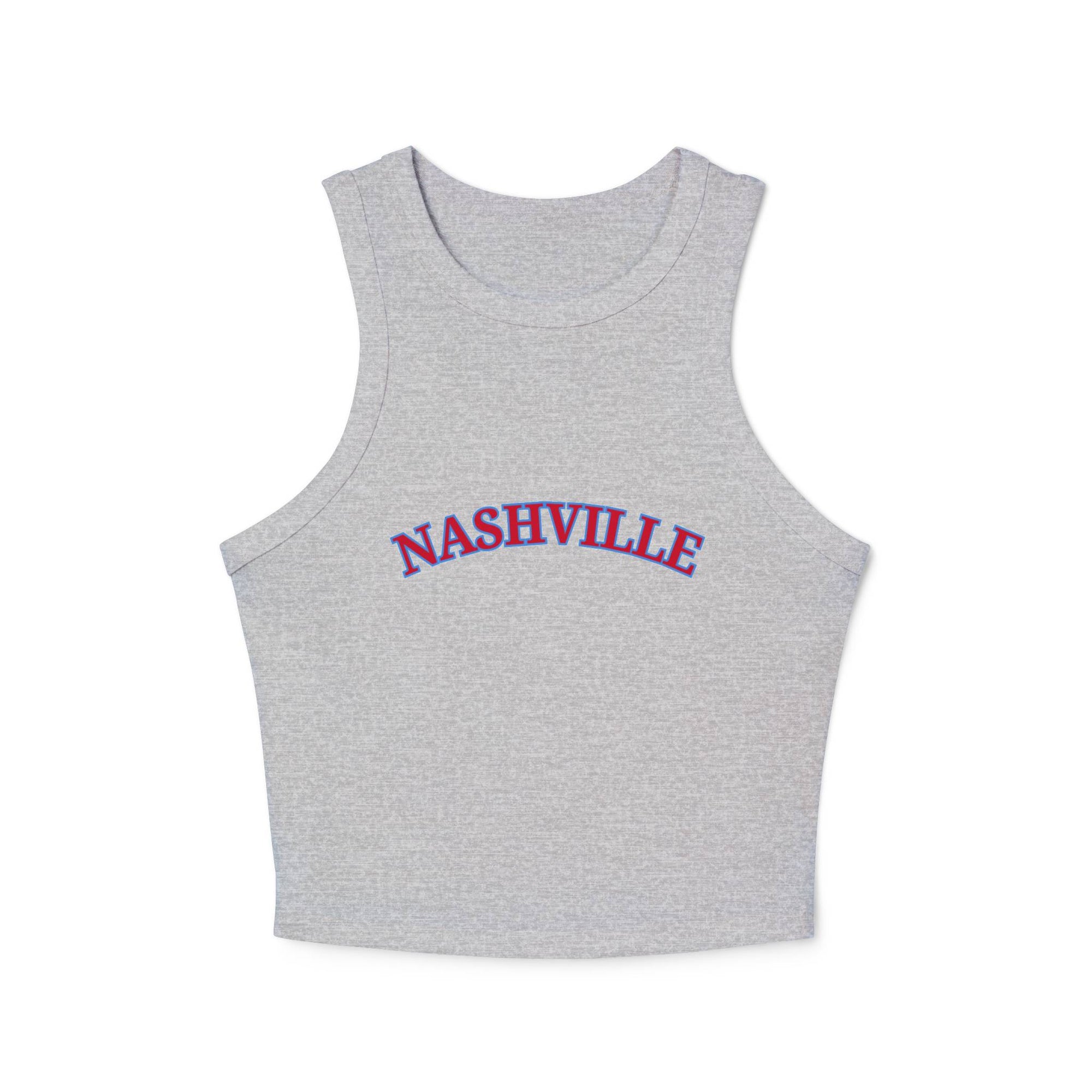 Nashville Titans Cropped Tank Top