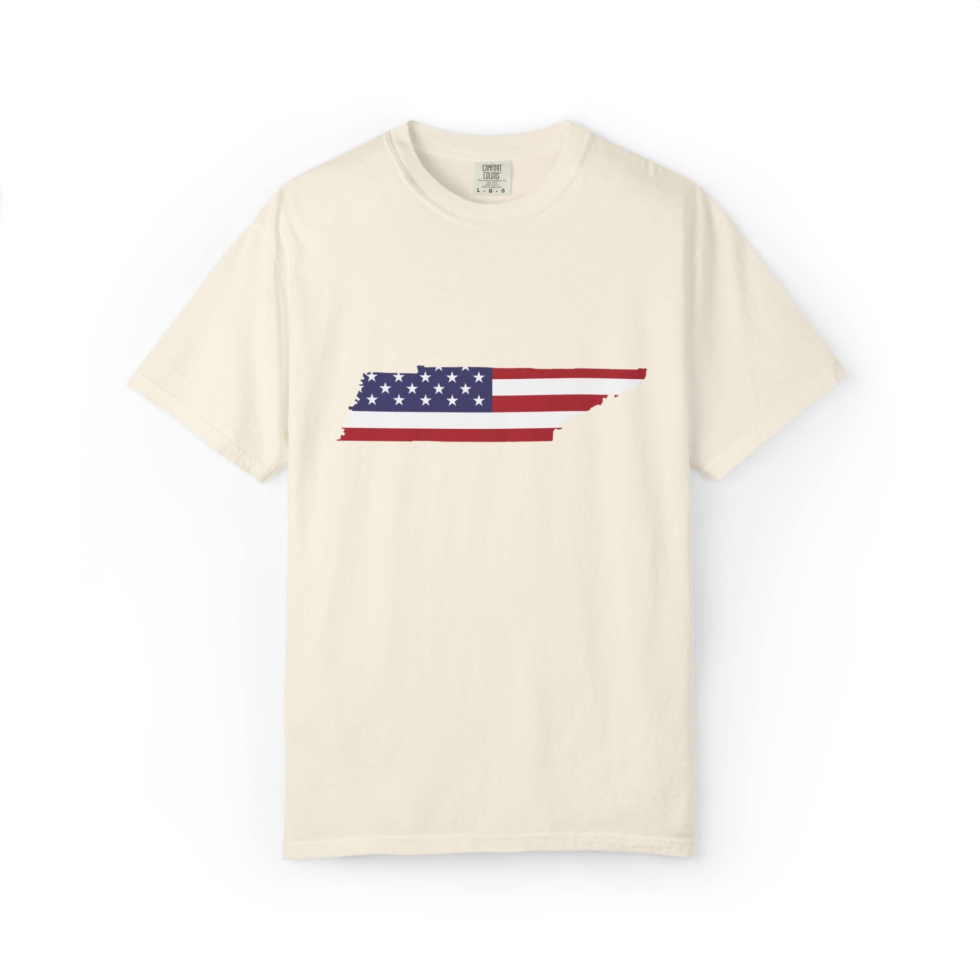 Tennessee American Flag T Shirt