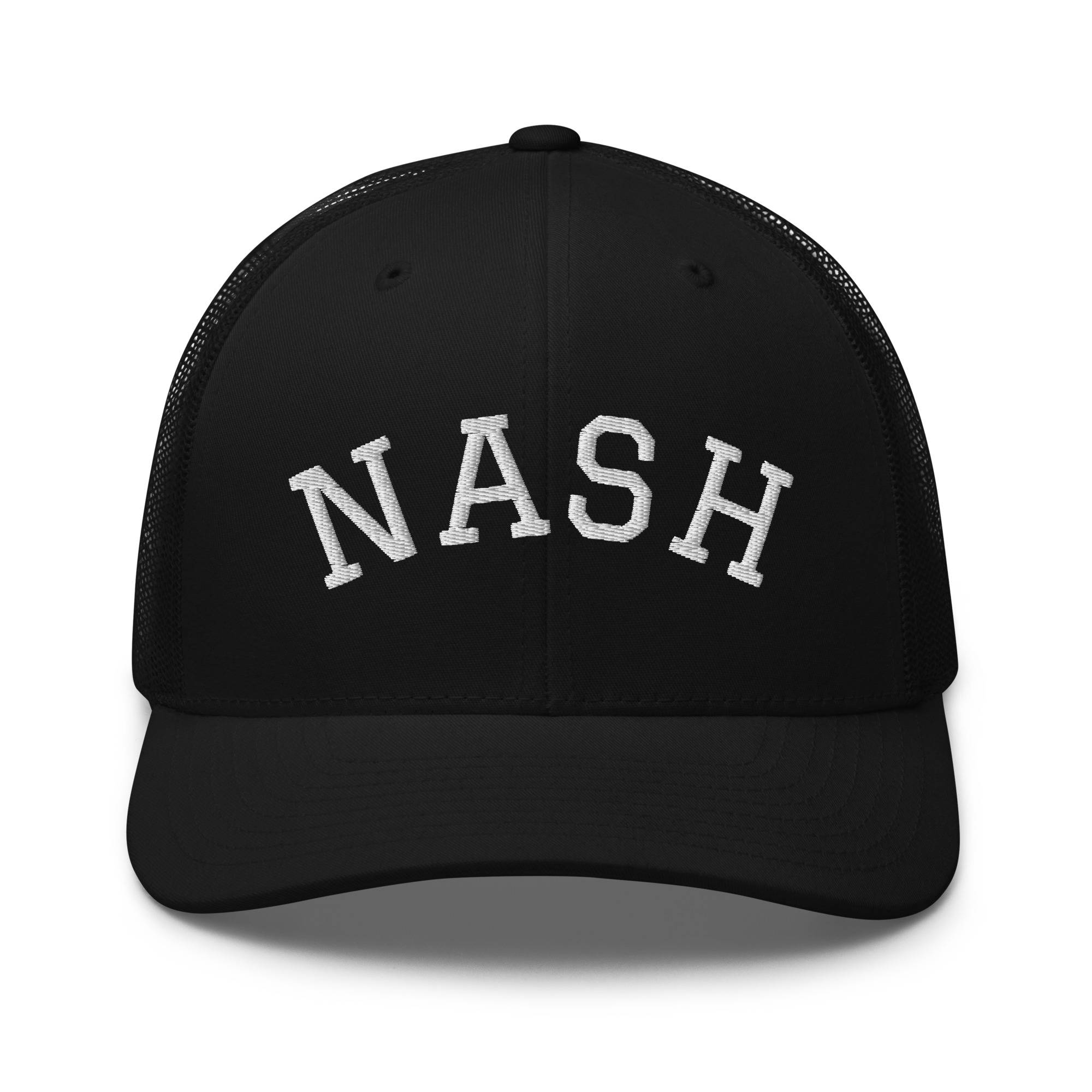 Curved Nash Trucker Hat