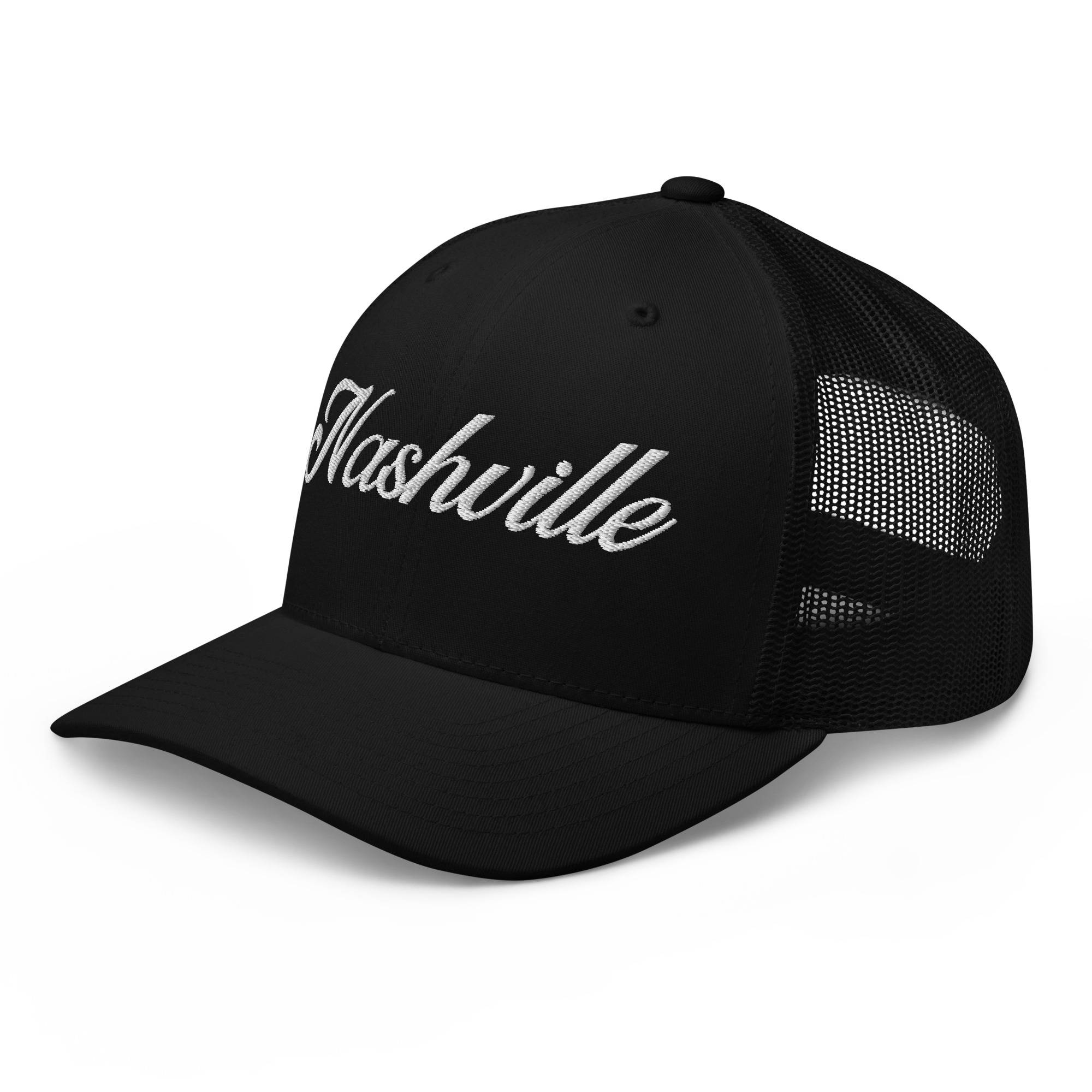 Nashville Script Trucker Hat
