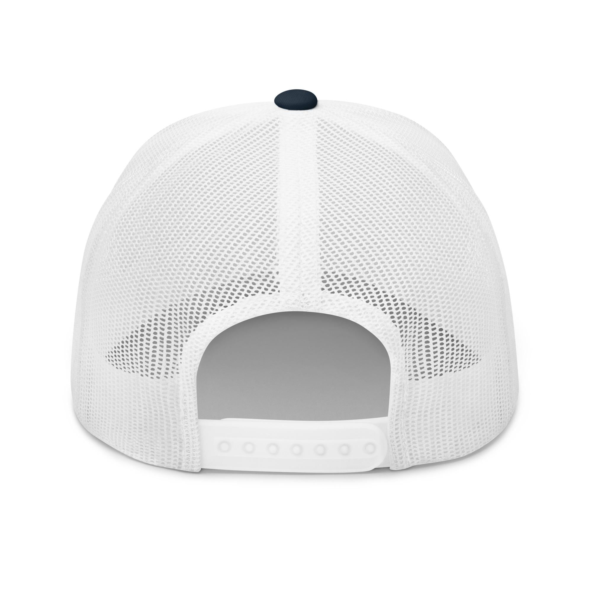 Music City White Script Trucker Cap